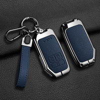 Coque de protection en métal et cuir pour clé de voiture Kia Sportage Ceed Xceed Sports K5 Seltos, accessoires porte-clés