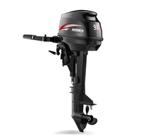 Moteur hors-bord Hidea 2 temps 9,8 CV léger (26 kg) à faible consommation de carburant pour bateaux gonflables