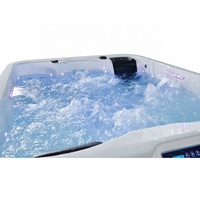 Piscine gonflable de haute qualité, baignoire en acrylique pour Massage dans le jardin, bain d'extérieur, Spa, tourbillon, offre spéciale