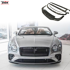 ชุดแต่งคาร์บอนไฟเบอร์สไตล์ W12 สำหรับ Continental GT 2019+ ประกอบด้วยลิ้นกันชนหน้า สเกิร์ตข้าง ดิฟฟิวเซอร์หลัง สปอยเลอร์หลัง - Product Image 1