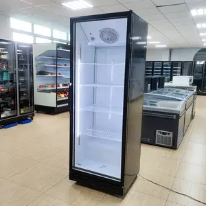 Refrigerador de bebidas vertical pepsi, exibição de energia de bebidas frias para venda