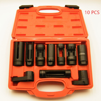 Kit d'outils universel pour le démontage de capteurs d'oxygène de voiture, clé pour capteur O2, outil de réparation, jeu de douilles pour capteur d'oxygène automobile