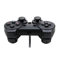 Manette de jeu filaire USB, joystick pour PC, ordinateur portable, manette de jeu à vibration pour PC, contrôleur de jeu