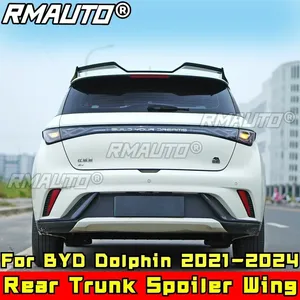 Kit carrosserie Dolphin, aileron de toit arrière en fibre de carbone style DC, spoiler de toit arrière pour BYD Dolphin 2021-2024, accessoires de voiture - Product Image 4