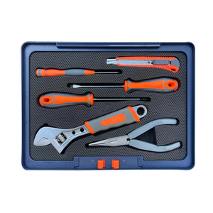 Ensemble <span class=keywords><strong>d</strong></span>'outils combinés <span class=keywords><strong>de</strong></span> haute qualité en acier au carbone pour la <span class=keywords><strong>menuiserie</strong></span> et l'entretien des propriétés - Cadeau - Product Image 2