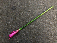 Fleurs artificielles décoratives de lys de Calla en PU, grande taille 65CM, vente en gros, Y-H146