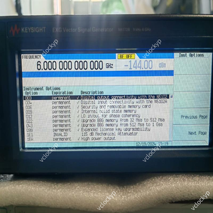 Keysight N5172B exg X-Series เครื่องกำเนิดสัญญาณ RF 9 kHz ถึง6 GHz ใช้ในการวัดและวิเคราะห์ - Product Image 3