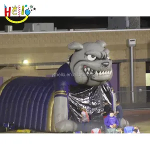 Inflatable Football Tunnel High School Mascot Inflatable Bulldog Tunnel Inflatable Football Tunnel Inflatable Sports Tunnel