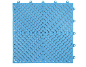 Dalles de sol modulaires antidérapantes en PP, <span class=keywords><strong>tapis</strong></span> de sol en plastique, dalles de sol emboîtables pour garage, atelier, magasin de détail automobile - Product Image 1