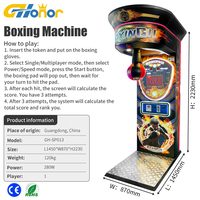 Machine de jeu d'arcade simulateur de boxe à monnayeur, en promotion, pour centres commerciaux et salles de jeux, usage adulte