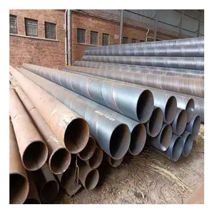 Steel Carbon ASTM Black Iron Pipe Welded Round Steel Pipe For Building Material