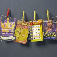 Professional Manufacturer Custom Pull Tab Break Open Window Lottery Tickets
