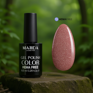 Majida Gel Polish Color 8.5 ml Hema Free <b>Nail</b> Polish - Product Image 3
