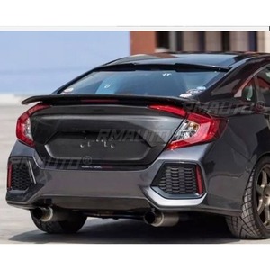 Alerón Trasero LED para Honda Civic 10ª y 10.5ª Generación (2016-2021), Edición Tailandesa, Estilo RS - Product Image 3