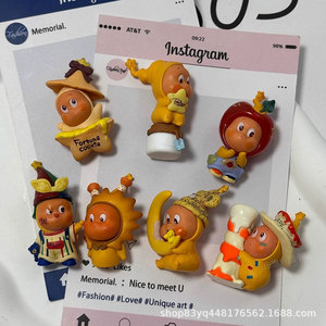 Gaiwa Meng Grain's New Star Picking Man Series Trendy Play Doll PVC Adornos de mano DIY <span class=keywords><strong>Caja</strong></span> ciega Frozen Adornos de regalo - Product Image 4