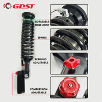 Kit de chasis GDST RC 4X4 Offroad amortiguador ajustable para Mitsubishi Pajero V45 4X4 Kit de elevación de suspensión