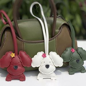 Cute Dog <b>Bag</b> <b>Charm</b> Keychain Puppy <b>Bag</b> Purse Pendant Fashion Designer <b>Bag</b> Accessories - Product Image 3