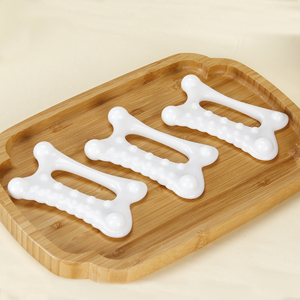 Circolazione sanguigna Gua Sha strumento di drenaggio linfatico bianco giada massaggio fisico raschiatura Gua Sha Board per il corpo facciale - Product Image 4