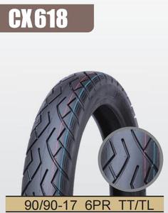Bsk 90/90-18 110/80-18 90/90-17 100/80-17 Cx618 Lốp xe mô tô mô hình đường phố Tt/Tl Neumaticos Accesorios Llantas giá rẻ - Product Image 5