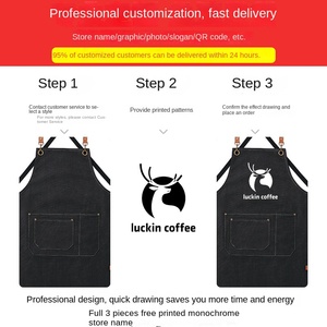 Nặng Vải Quà Tặng & Thủ Công Mỹ Nghệ Tùy Chỉnh Vườn Nguồn Cung Cấp Tái Sử Dụng Vải Không Thấm Nước Đầu Bếp Nướng Không Tay Tạp Dề Với Túi - Product Image 3