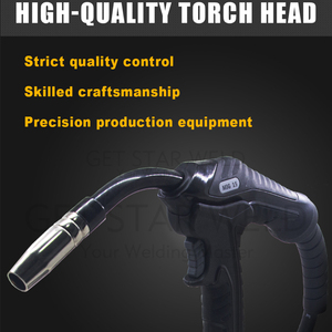 Nhận Sao Hàn 15ak Mig <span class=keywords><strong>Torch</strong></span> <span class=keywords><strong>180A</strong></span> Làm Mát Bằng Không Khí Euro Phong Cách MB Hàn Ngọn Đuốc Súng Cho Máy Hàn - Product Image 4