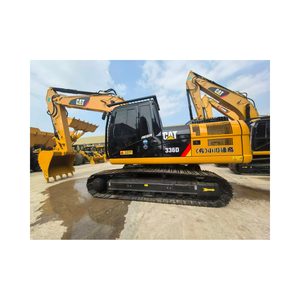 Excavadora CAT 336D Original, Chasis de Orugas Largas, Pocas Horas de Trabajo, Maquinaria de Construcción Usada en Buenas Condiciones - Product Image 1