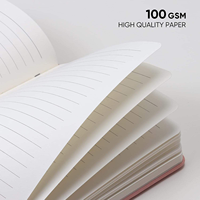 Agenda en cuir personnalisé avec logo promotionnel A5, spirale PVC, pour les notes de réunions d'affaires, cadeau de bureau