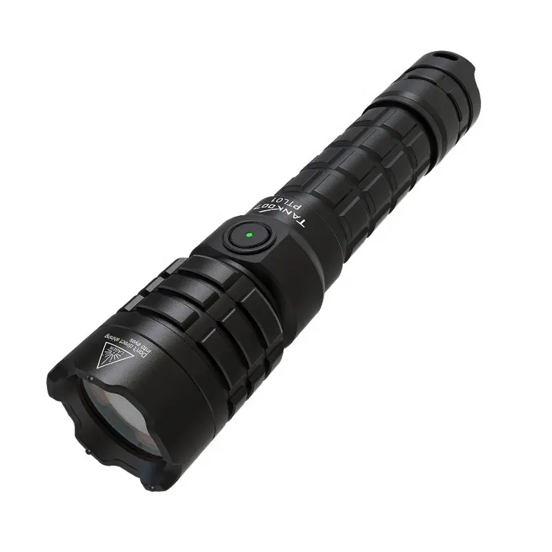 Tank007 led torch high power xml burning flash light self defense aluminium bright tactical laser flashlight