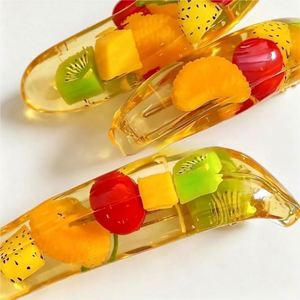 Hot Sale <b>Clear</b> Banana Squishy Stress Ball Eco Friendly TPR Mixed Fruit Squeeze Ball Decompression Toys for Adults Kids - Product Image 1