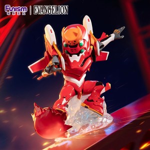 สินค้าขายดี ของแท้ ชุด 8 ชิ้น/เซ็ต ฟิกเกอร์ Funism Game Series Reaper Genji Mystery Box Evangelion QMSV ของสะสม กล่องสุ่ม EVA Blind Box - Product Image 4