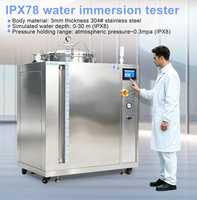 Cámara de Prueba de Inmersión en Agua con Pantalla Táctil PLC Inteligente IEC60529