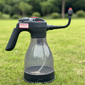 Pulvérisateur de mousse électrique 2L, pulvérisateur manuel haute pression pour lavage de voiture, pour usage domestique, arrosage de jardin, en plastique noir - Product Image 1