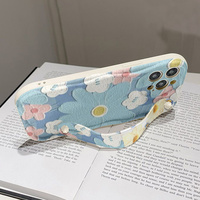 Coque de téléphone de dessin animé mignon pour iPhone 16 Pro Max Designs amusants avec protection en silicone souple