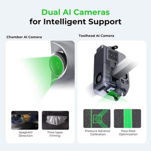 Impresora 3D Creality K2 Plus 350x350x350 mm, Tecnología FDM con CFS y Nivelación Automática - Product Image 6