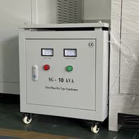 Transformateur d'isolement sec triphasé 10 kVA, élévateur/abaisseur de tension 380 V vers 220 V, 480 V vers 400 V, certifié CE pour machine de découpe laser CNC