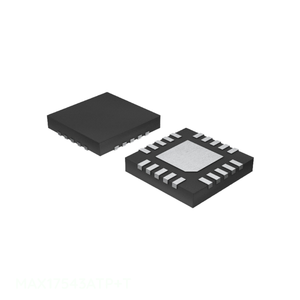 Power Management (PMIC) MAX17543ATP+T 20 WFQFN Exposed Pad Electronic Chips Component Manufacturer Channel - Product Image 1