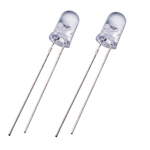 Diodo LED JH Juhong de Alta Luminosidad, <span class=keywords><strong>Amarillo</strong></span>, Super Flux, 5mm, 1.8-2.4V, Regulable, Certificado ROHS/REACH, Alta Intensidad Luminosa - Product Image 1