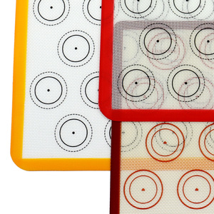 Tapis de cuisson en silicone OEM/ODM, résistant à la chaleur, pour macarons, pâtisserie feuilletée et biscuits, antiadhésif - Product Image 6