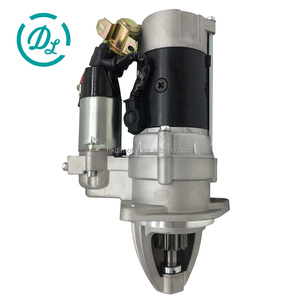 ชุดสตาร์ท EexcavaStart 24V 11T 4.5KW CW สำหรับเครื่องยนต์ 6BB1 6BD1 รุ่น EX200 SH200 หมายเลขอะไหล่ 1811001890 รับประกัน 1 ปี สำหรับงานหนัก - Product Image 1