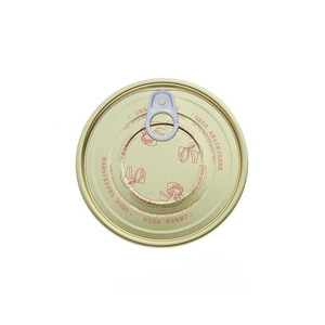 Tapa de hojalata de fácil apertura 502 para latas de conservas para mascotas con tapa de fácil apertura tapas de hojalata Eoe bonitas cubiertas de anillo de extracción de comida de China - Product Image 4