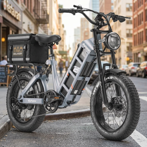 Eahora. Juliet Electric Bike for Adults 100oW 52V/48V 60Ah Super Long Range Ebike 20" Fat Tire Full Suspension Electric Bicycle - Product Image 1