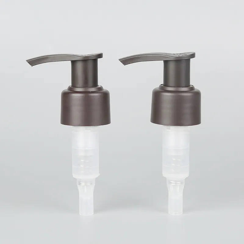 28/410 Non-spill Liquid Soap Dispenser Shampoo Bottle Plastic Left Right Lock Lotion Pump