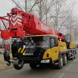 Grue mobile hydraulique tout-terrain Sany 50 tonnes certifiée d'occasion avec moteur et hauteur de levage - Product Image 1