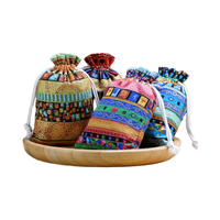 Sacs à bijoux en lin personnalisables avec logo, écologiques, petits, avec cordon de serrage, 7*9cm-10*14cm, pour cadeaux de bijoux personnalisés