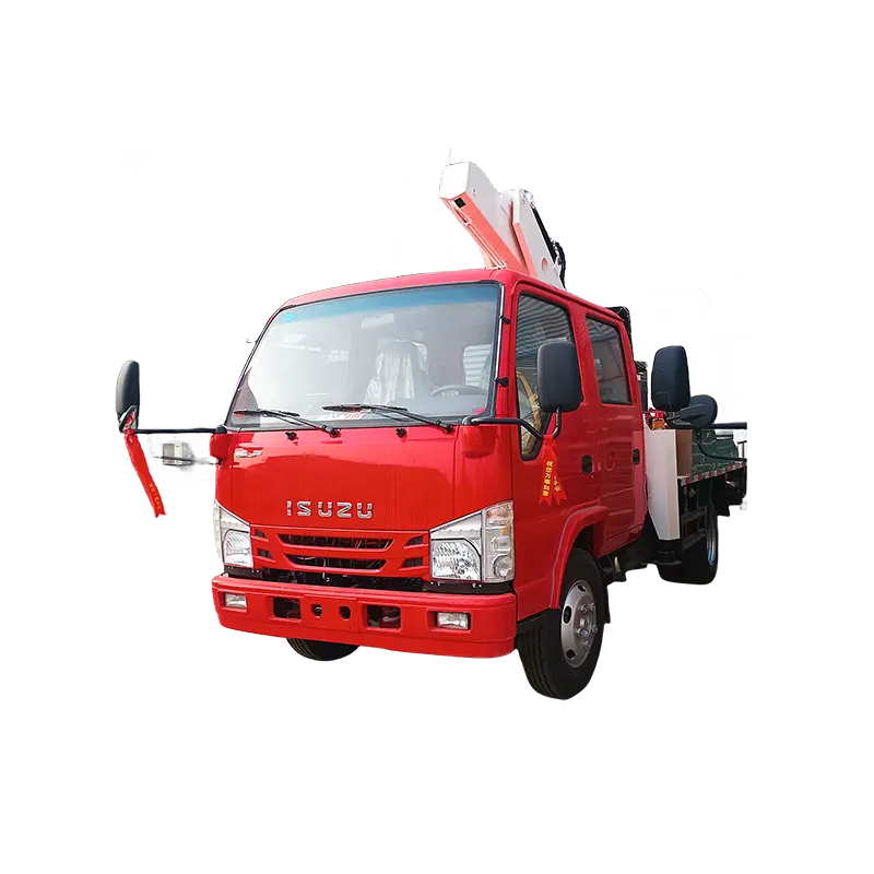 Sıcak satış öneri Isuzu çekici kamyon 5 ton araba taşıyıcı römork arıza kamyon