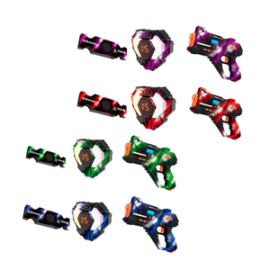 Trận Chiến 4 Người Chơi 4Pcs Guns <span class=keywords><strong>Laser</strong></span> Tag Thiết Bị Súng Và Vest Set Trò Chơi Bắn Súng Đồ Chơi Cho Trẻ Em - Product Image 1