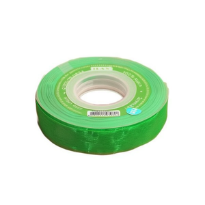 Nastro in organza verde Ilan 2,5 cm 35Y per artigianato e decorazioni - Product Image 2
