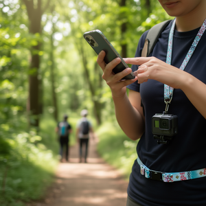 Accessori per cintura Ilan 2x45 cm regolabili con clip per telefono e fotocamera - Product Image 3