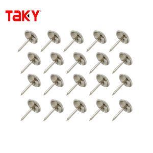Tachuela de tapicería de cabeza plana, decoración de muebles <span class=keywords><strong>para</strong></span> el hogar, tachuela <span class=keywords><strong>para</strong></span> tapicería, chincheta <span class=keywords><strong>para</strong></span> uñas, tono plateado - Product Image 6