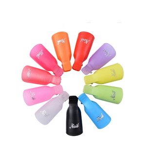 Clip de dissolvant de vernis à ongles en plastique, 10 pièces, dissolvant de vernis à ongles en Gel UV, enveloppes, nettoyant pour ongles, dégraissant, outils d'art - Product Image 1
